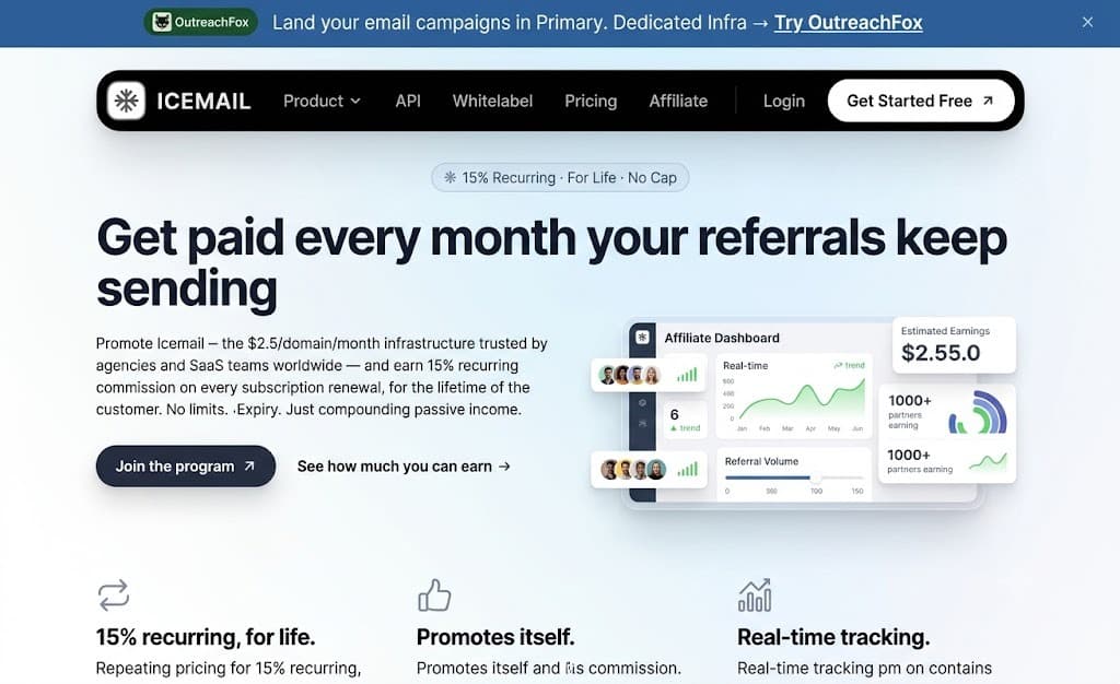 Icemail.ai Cold Email Infrastructure