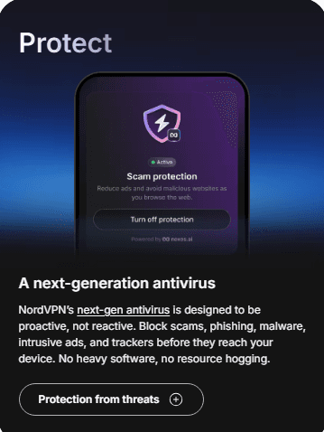 NordVPN Threat Protection Pro Console